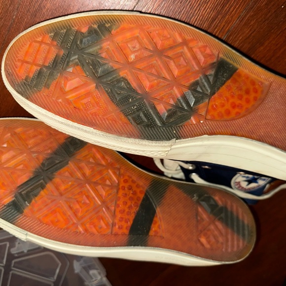 Converse High-Tops All Star in Blue and Cream - Picture 8 of 15